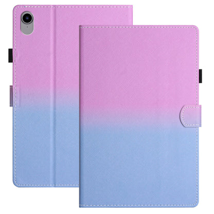 For iPad 10.9 (2022) Gradient Tablet Case PU Leather Card Holder Stand Cover with Auto Wake / Sleep
