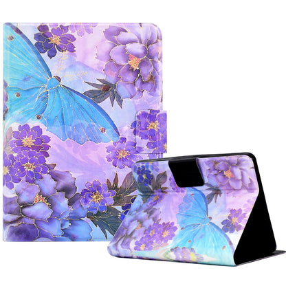 Protective Case for Amazon Kindle Paperwhite 5 (2021) Tablet Case Pattern Printed Leather Flip Cover with Card Slots