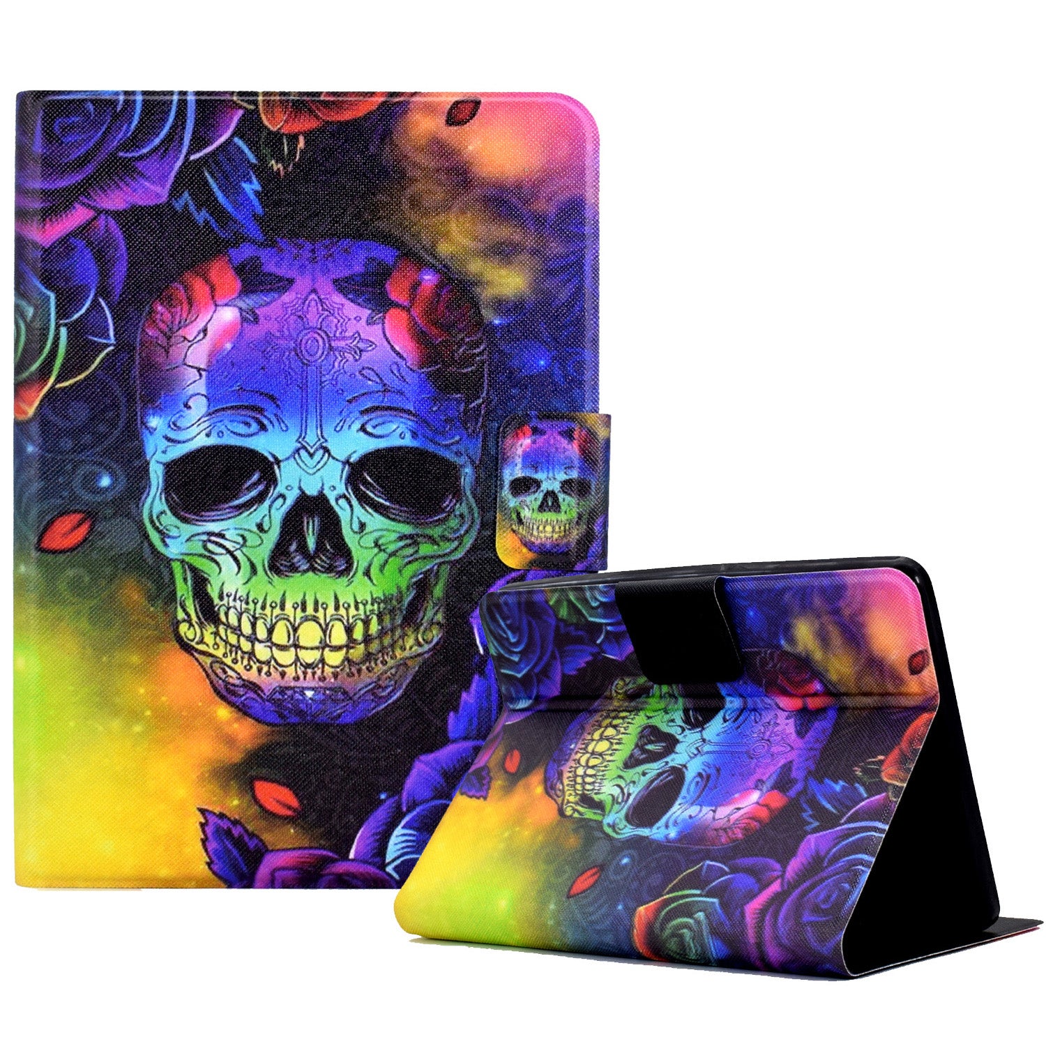 Protective Case for Amazon Kindle Paperwhite 5 (2021) Tablet Case Pattern Printed Leather Flip Cover with Card Slots