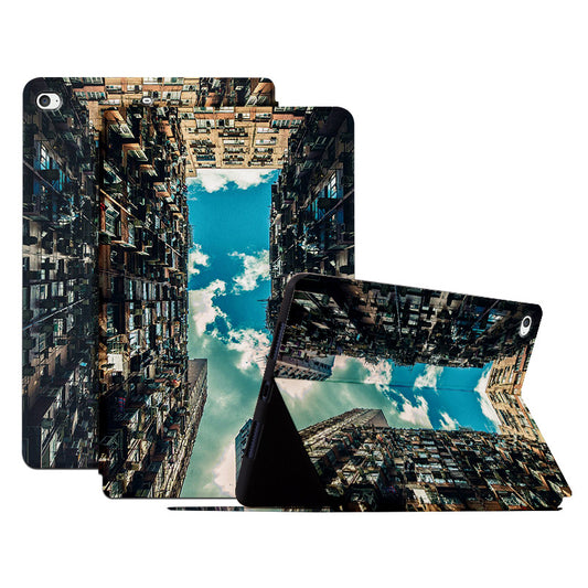 For iPad mini 4 / mini (2019) 7.9 inch Shockproof Case Pattern Printing PU Leather Cover with Stand