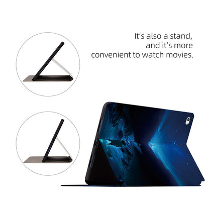 For iPad mini 4 / mini (2019) 7.9 inch Shockproof Case Pattern Printing PU Leather Cover with Stand