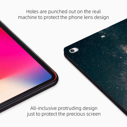 For iPad mini 4 / mini (2019) 7.9 inch Shockproof Case Pattern Printing PU Leather Cover with Stand