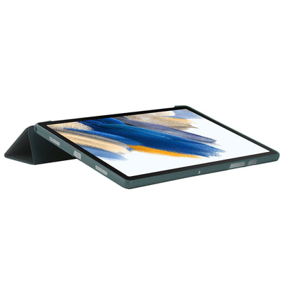 For Huawei MatePad SE 10.4-inch PU Leather + Silicone Tri-fold Stand Cover Tablet Shockproof Case