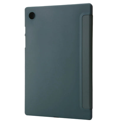 For Huawei MatePad SE 10.4-inch PU Leather + Silicone Tri-fold Stand Cover Tablet Shockproof Case