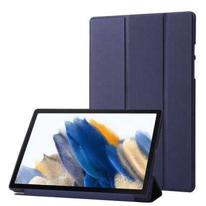 For Huawei MatePad SE 10.4-inch PU Leather + Silicone Tri-fold Stand Cover Tablet Shockproof Case