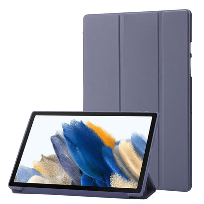 For Huawei MatePad SE 10.4-inch PU Leather + Silicone Tri-fold Stand Cover Tablet Shockproof Case