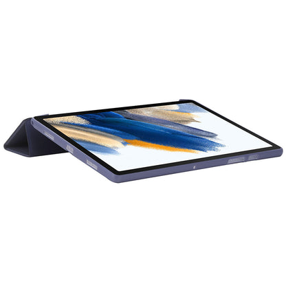 For Huawei MatePad SE 10.4-inch PU Leather + Silicone Tri-fold Stand Cover Tablet Shockproof Case