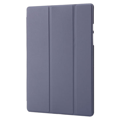 For Huawei MatePad SE 10.4-inch PU Leather + Silicone Tri-fold Stand Cover Tablet Shockproof Case