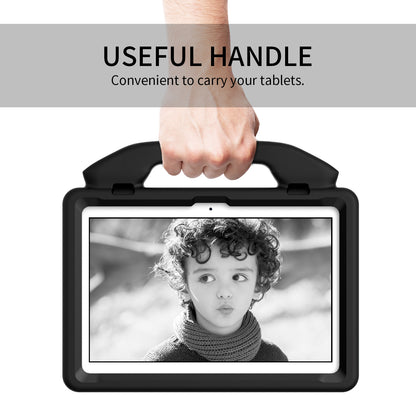 For Lenovo Tab M10 (Gen 3) EVA Tablet Case Foldable Thumb Kickstand Handle Grip Tablet Cover