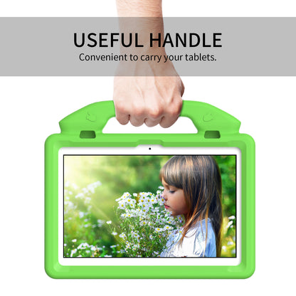 For Lenovo Tab M10 (Gen 3) EVA Tablet Case Foldable Thumb Kickstand Handle Grip Tablet Cover