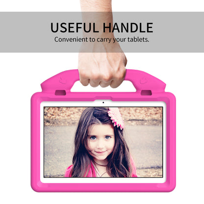 For Lenovo Tab M10 (Gen 3) EVA Tablet Case Foldable Thumb Kickstand Handle Grip Tablet Cover