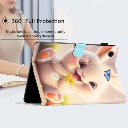 Protective Case for Lenovo Tab M10 Plus (3rd Gen) Pattern Printing Tablet Shell Anti-Fall PU Leather Flip Cover
