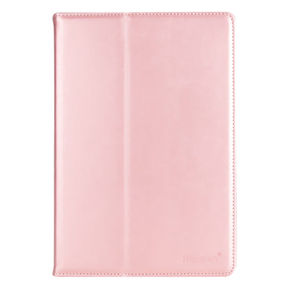 HANMAN Leather Flip Cover for 10 inch Tablet Case Anti-Scratch 4 Buckle Tablet Protector with Card Slot, Wallet