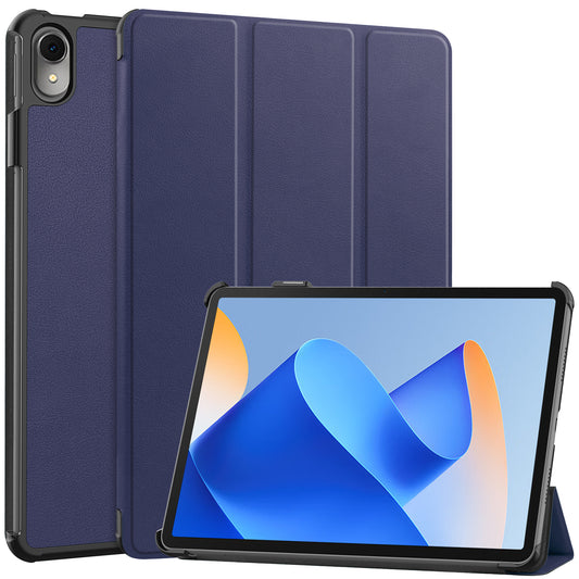 For Huawei MatePad 11 (2023) Tri-fold Stand PU Leather Tablet Case Auto Wake / Sleep Tablet Cover