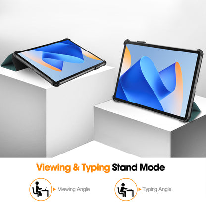 For Huawei MatePad 11 (2023) Tri-fold Stand PU Leather Tablet Case Auto Wake / Sleep Tablet Cover