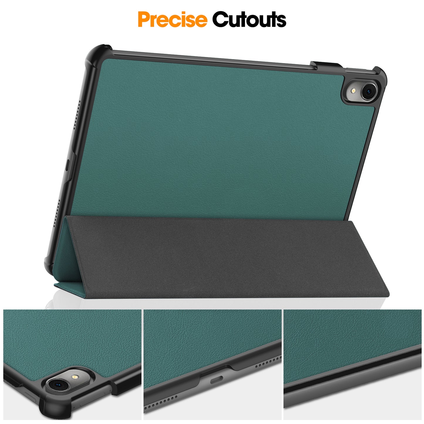 For Huawei MatePad 11 (2023) Tri-fold Stand PU Leather Tablet Case Auto Wake / Sleep Tablet Cover