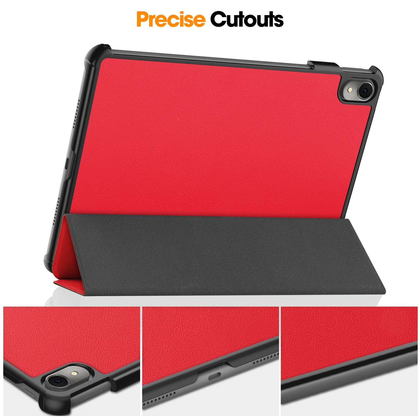 For Huawei MatePad 11 (2023) Tri-fold Stand PU Leather Tablet Case Auto Wake / Sleep Tablet Cover