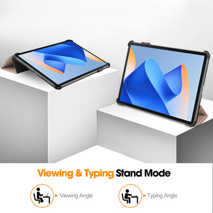 For Huawei MatePad 11 (2023) Tri-fold Stand PU Leather Tablet Case Auto Wake / Sleep Tablet Cover