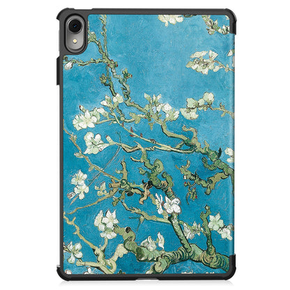 For Huawei MatePad 11 (2023) Trifold Stand Tablet Case PU Leather Pattern Cover with Auto Wake / Sleep