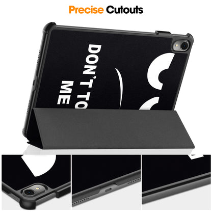 For Huawei MatePad 11 (2023) Trifold Stand Tablet Case PU Leather Pattern Cover with Auto Wake / Sleep
