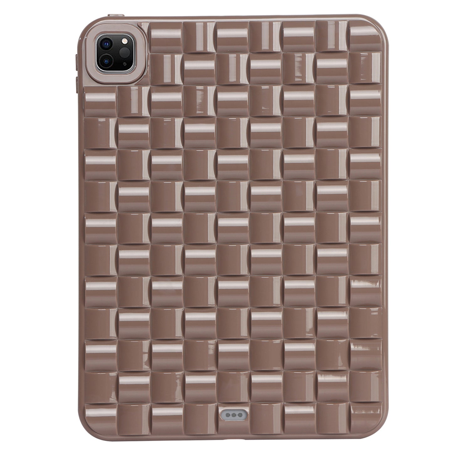 For iPad Pro 11 (2020) / (2021) / (2022) Woven Texture Soft TPU Case Anti-Scratch Protective Tablet Cover