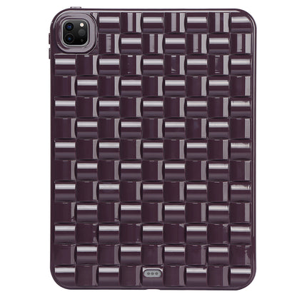 For iPad Pro 11 (2020) / (2021) / (2022) Woven Texture Soft TPU Case Anti-Scratch Protective Tablet Cover