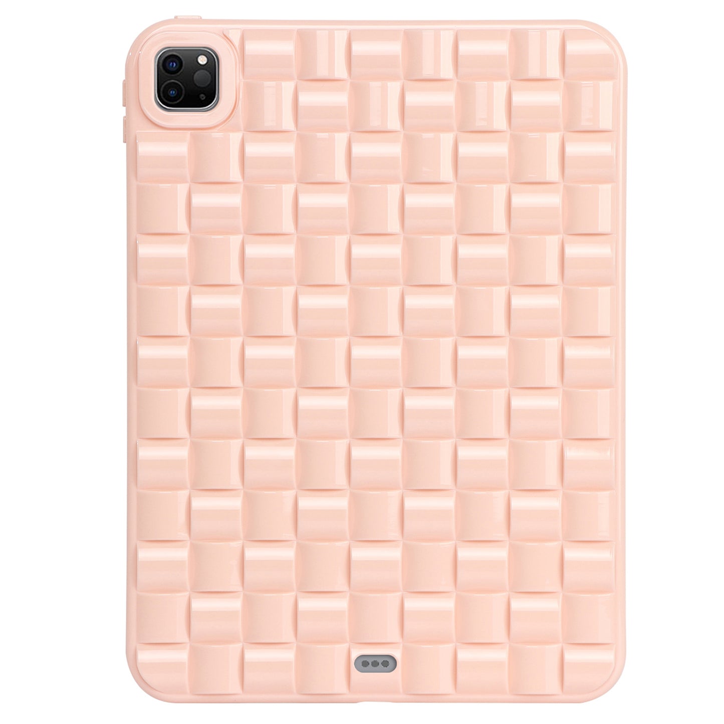 For iPad Pro 11 (2020) / (2021) / (2022) Woven Texture Soft TPU Case Anti-Scratch Protective Tablet Cover
