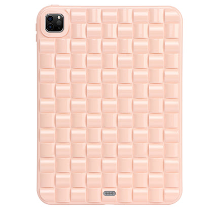 For iPad Pro 11 (2020) / (2021) / (2022) Woven Texture Soft TPU Case Anti-Scratch Protective Tablet Cover