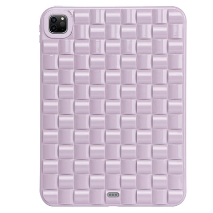 For iPad Pro 11 (2020) / (2021) / (2022) Woven Texture Soft TPU Case Anti-Scratch Protective Tablet Cover