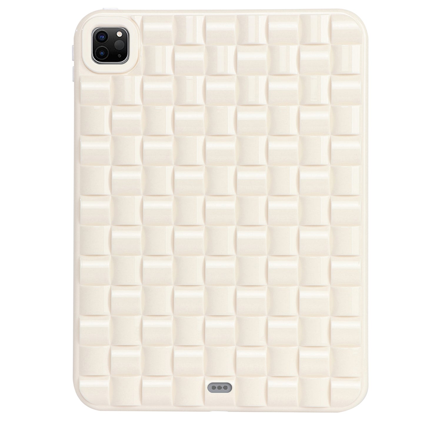 For iPad Pro 11 (2020) / (2021) / (2022) Woven Texture Soft TPU Case Anti-Scratch Protective Tablet Cover