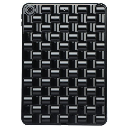 For iPad 10.2 (2021) / (2019) / (2020) Soft TPU Case Protective Tablet Cover Woven Texture Anti-Slip Case