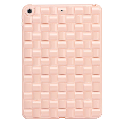 For iPad 10.2 (2021) / (2019) / (2020) Soft TPU Case Protective Tablet Cover Woven Texture Anti-Slip Case