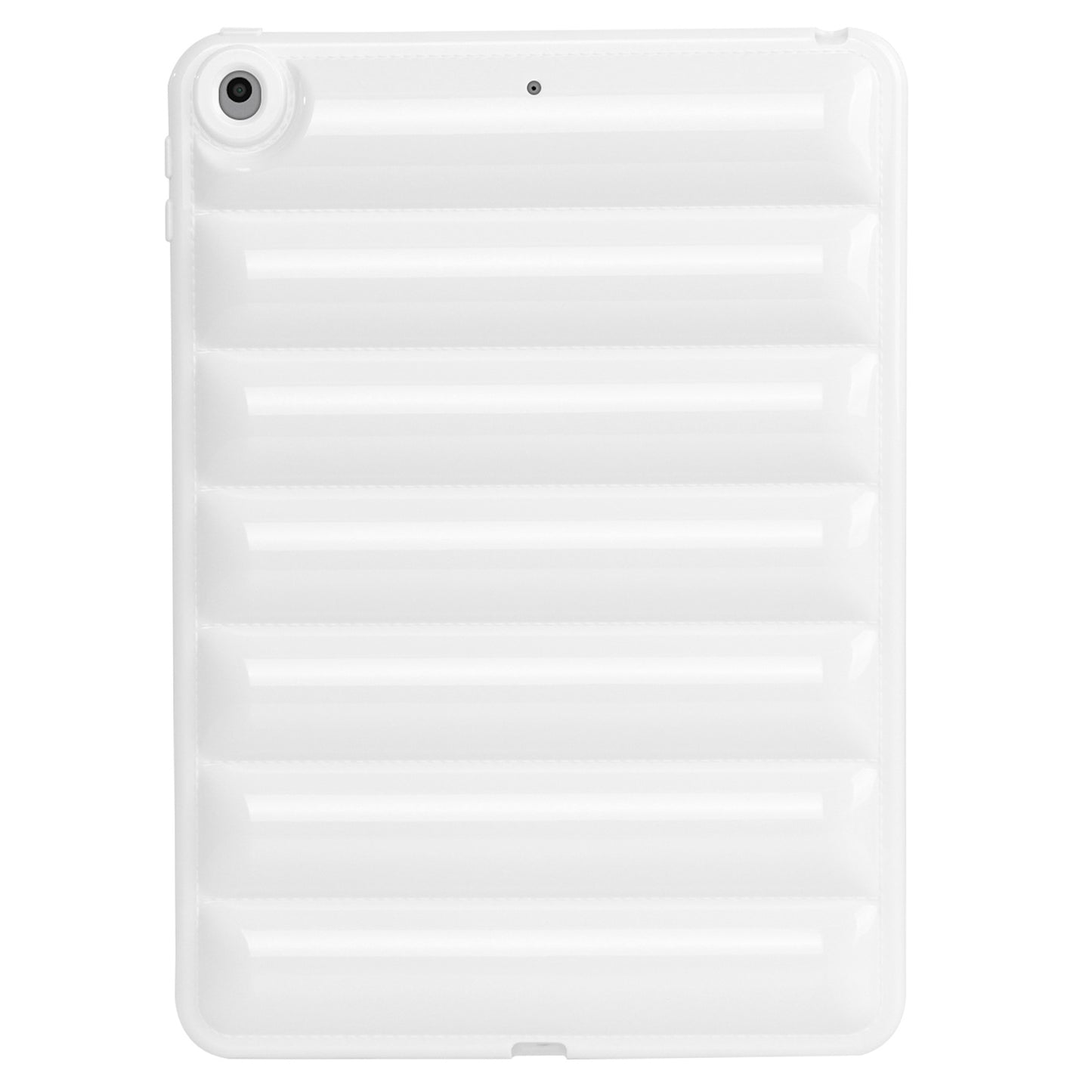 For iPad 9.7-inch (2017) / (2018) / iPad 5 / 6 Tablet Case Candy Color Down Jacket Texture TPU Cover