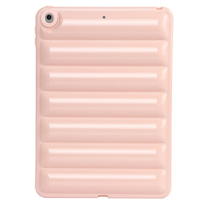For iPad 9.7-inch (2017) / (2018) / iPad 5 / 6 Tablet Case Candy Color Down Jacket Texture TPU Cover