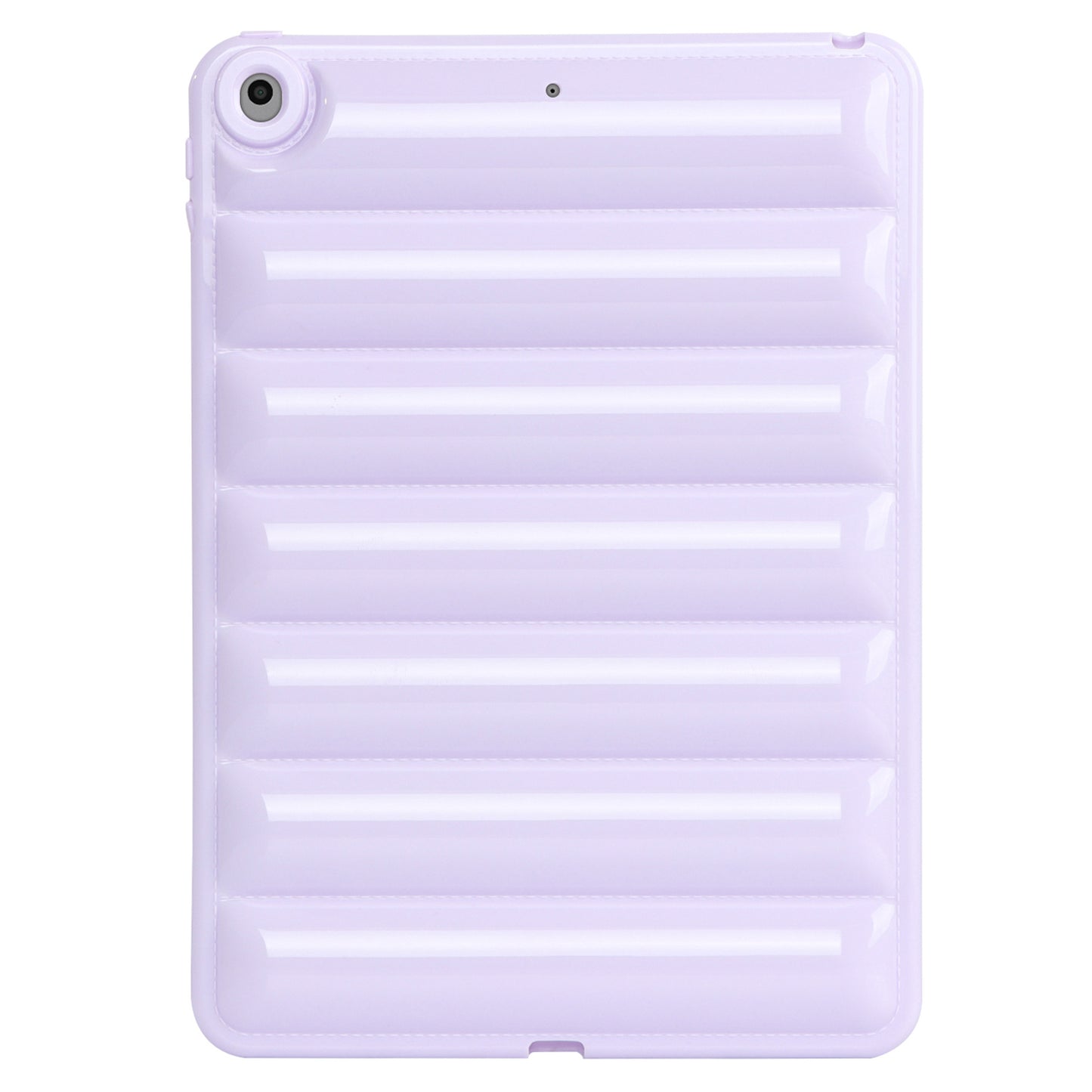For iPad 9.7-inch (2017) / (2018) / iPad 5 / 6 Tablet Case Candy Color Down Jacket Texture TPU Cover