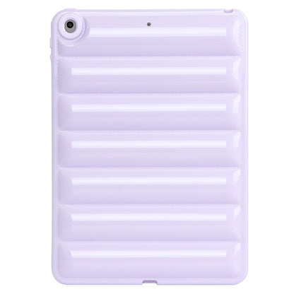 For iPad 9.7-inch (2017) / (2018) / iPad 5 / 6 Tablet Case Candy Color Down Jacket Texture TPU Cover
