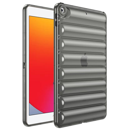 For iPad 10.2 (2021) / (2020) / (2019) TPU Tablet Case Down Jacket Design Air Cushion Shockproof Cover