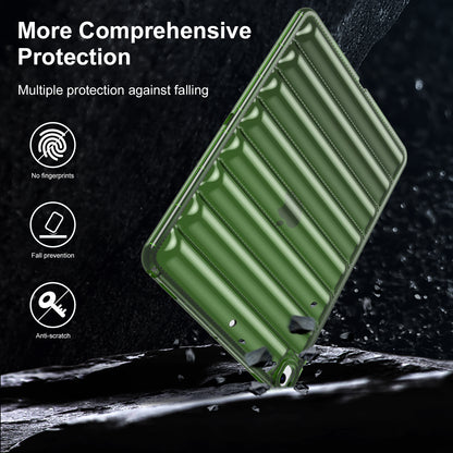 For iPad Air 10.5 inch (2019) Down Jacket Design Tablet Case Soft TPU Shockproof Cover