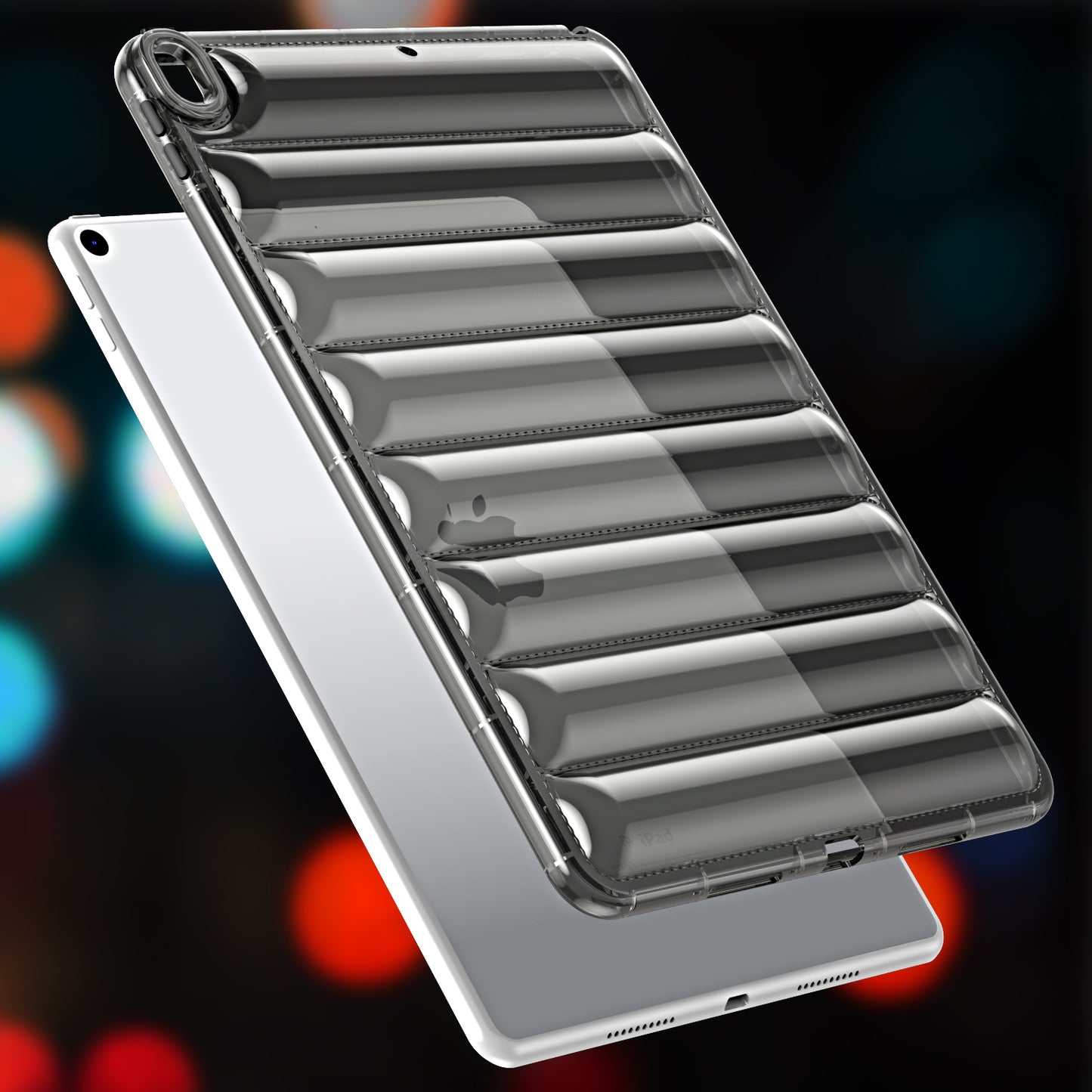 For iPad Air 10.5 inch (2019) Down Jacket Design Tablet Case Soft TPU Shockproof Cover