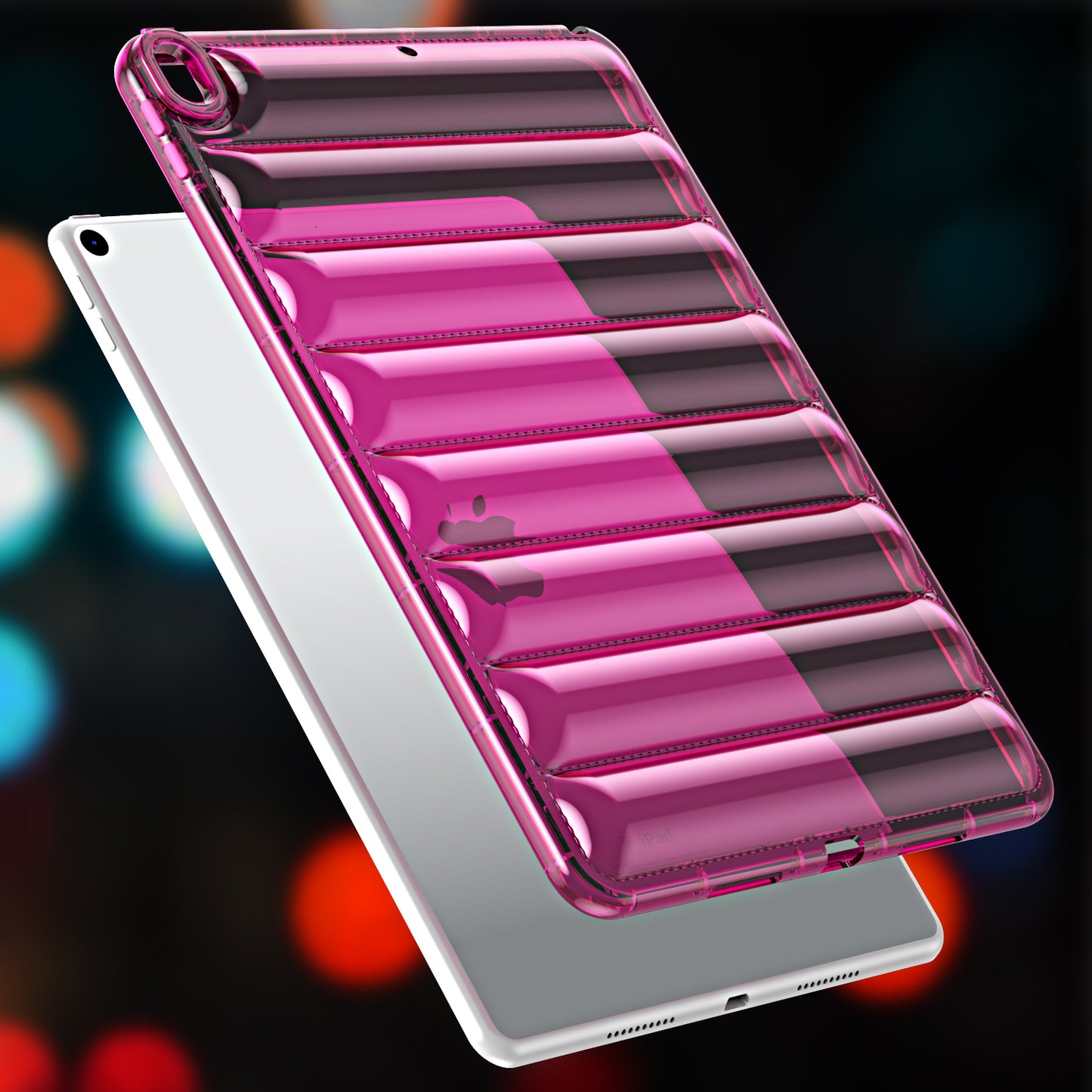 For iPad Air 10.5 inch (2019) Down Jacket Design Tablet Case Soft TPU Shockproof Cover