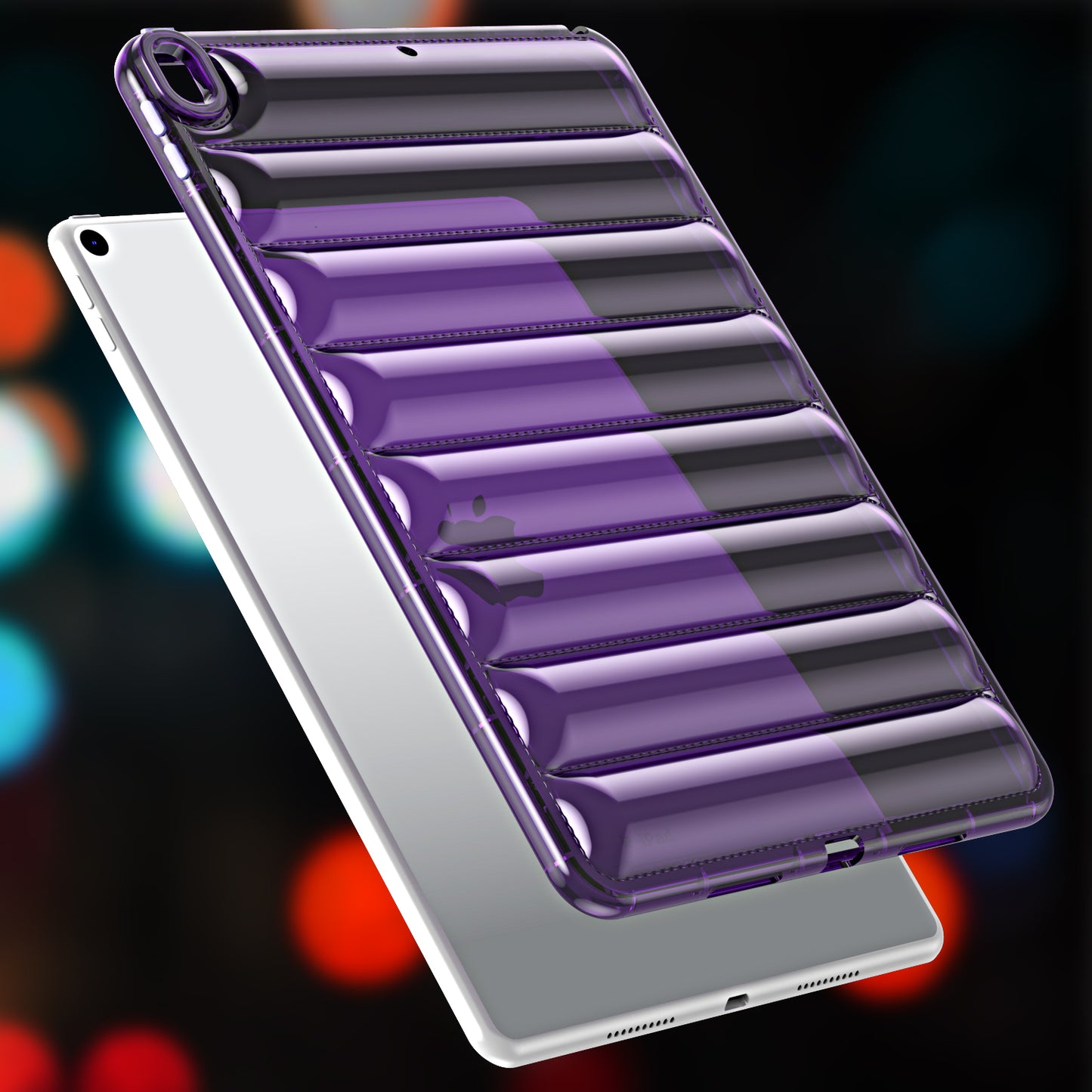 For iPad Air 10.5 inch (2019) Down Jacket Design Tablet Case Soft TPU Shockproof Cover