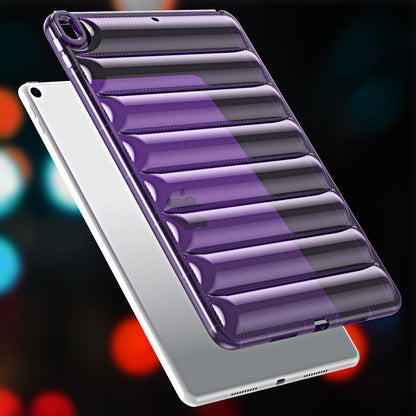 For iPad Air 10.5 inch (2019) Down Jacket Design Tablet Case Soft TPU Shockproof Cover