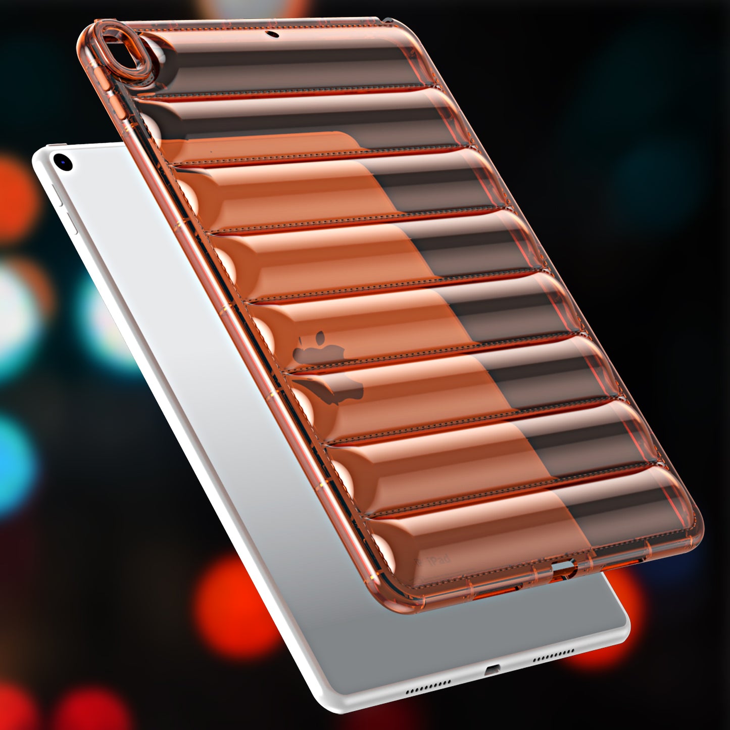 For iPad Air 10.5 inch (2019) Down Jacket Design Tablet Case Soft TPU Shockproof Cover