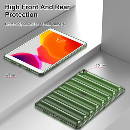 For iPad Air 10.5 inch (2019) Down Jacket Design Tablet Case Soft TPU Shockproof Cover