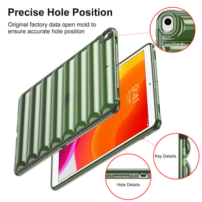 For iPad Air 10.5 inch (2019) Down Jacket Design Tablet Case Soft TPU Shockproof Cover