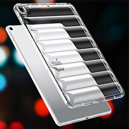For iPad Air 10.5 inch (2019) Down Jacket Design Tablet Case Soft TPU Shockproof Cover