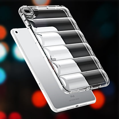 For iPad mini 4 / mini (2019) 7.9 inch TPU Tablet Case Soft Puffer Down Jacket Design Back Cover