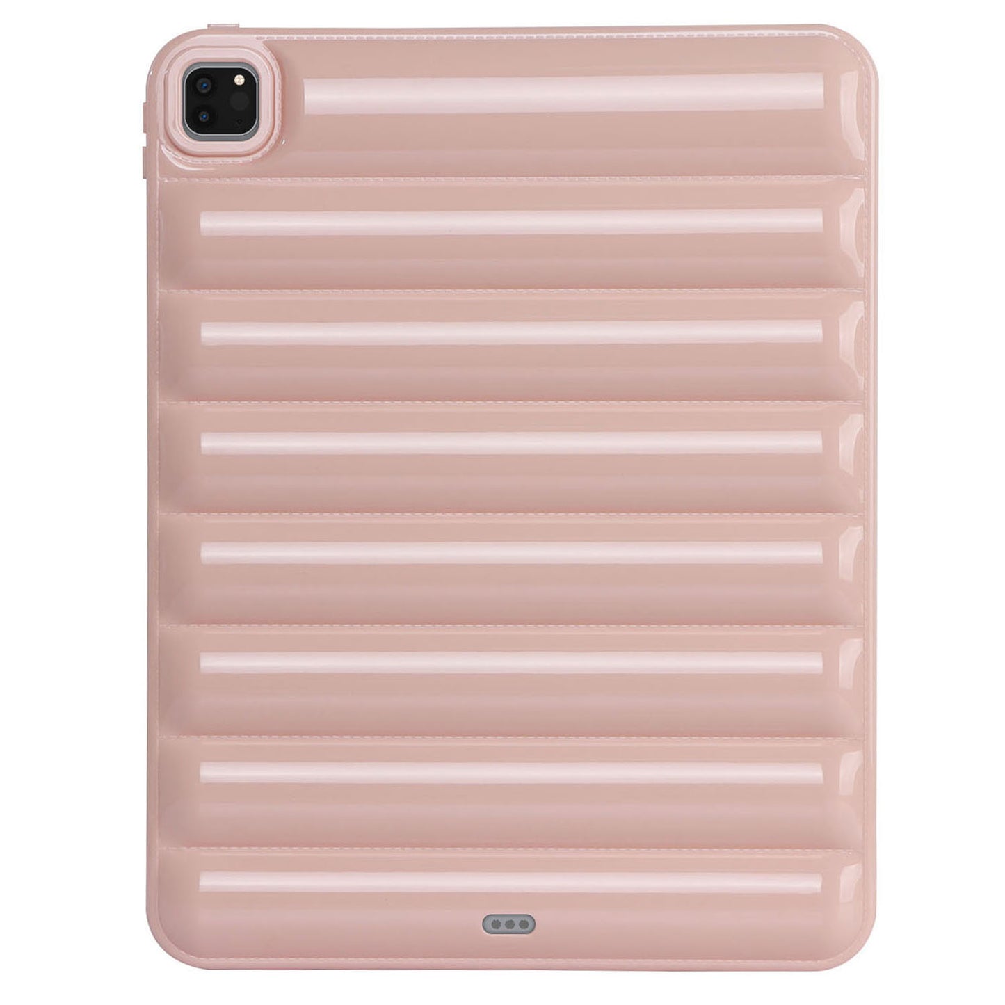 For iPad Pro 12.9 (2021) / (2020) / (2022) Shockproof Tablet Shell Down Jacket Texture Soft TPU Case