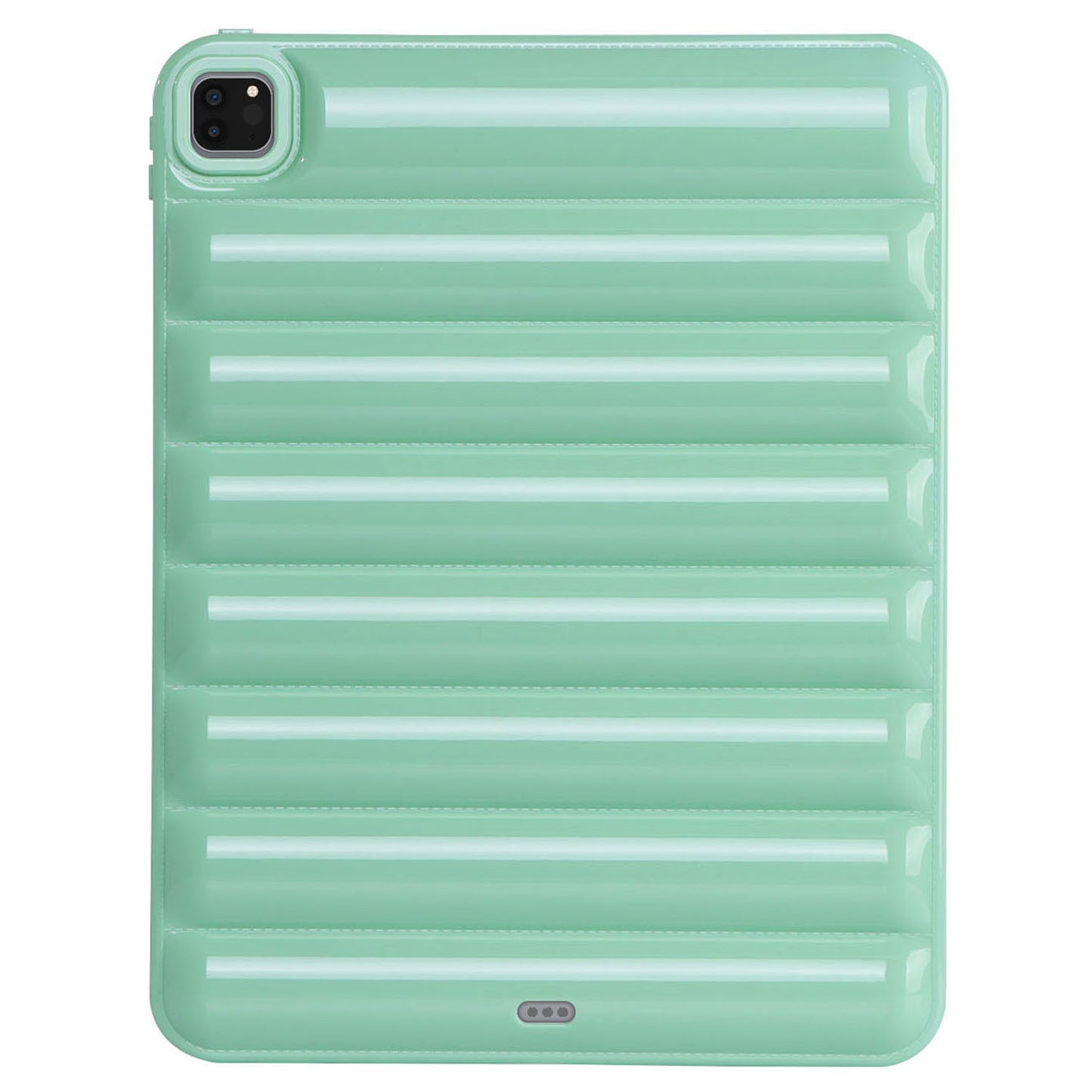 For iPad Pro 12.9 (2021) / (2020) / (2022) Shockproof Tablet Shell Down Jacket Texture Soft TPU Case