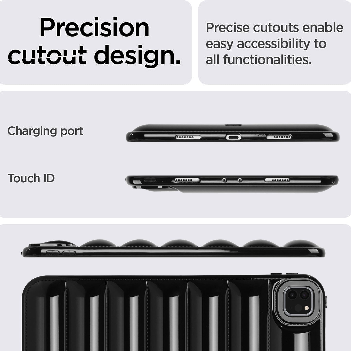 For iPad Pro 11 (2020) / (2021) / (2022) Anti-Dust Candy Color Tablet Shell Case Down Jacket TPU Cover
